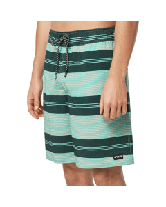 Oakley marlin rc 20'' boardshorts hunter green stripes costume