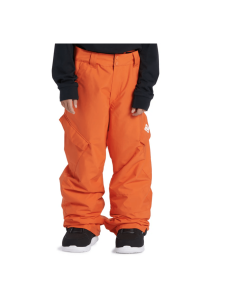 Dc shoes banshee youth pant orangeade 2025 pantalone ragazzo snowboard