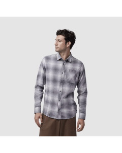 Fox survivalist stretch flannel light grey camicia 2025