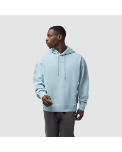 Fox felpa wordmark oversized fleece light blue cappuccio 2025