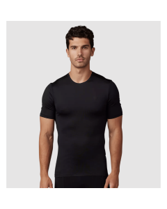 Fox racing tecbase ss shirt black first layer maglia tecnica bike mtb