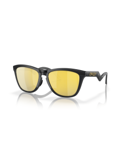 Oakley frogskins hybrid matte black prizm 24k polarized occhiali da sole 