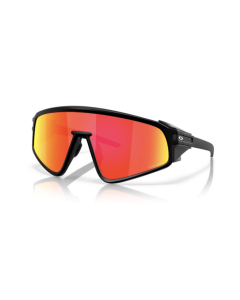 Oakley latch panel matte black prizm ruby occhiali