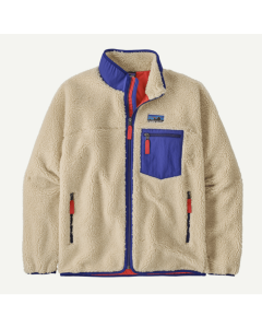 Patagonia classic retro-x fleece jacket dark natural pile giacca