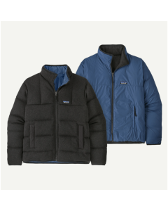 Patagonia m's reversible down better sweater jacket black giacca piumino