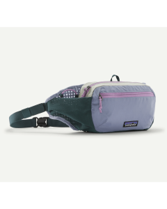 Patagonia terravia hip pack patchwork barnacle blue 4l marsupio packable ultralight