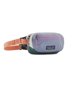 Patagonia terravia mini hip pack Patchwork: Barnacle Blue 1l marsupio