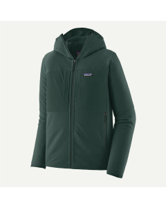 Patagonia m's R2 techface hoody jacket cascade green