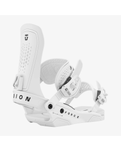 Union bindings force white attacchi snowboard 2026