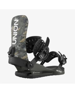 Union bindings STR camo attacchi snowboard 2026