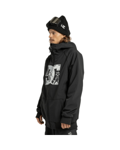 Dc shoes spectrum jacket black giacca softshell snowboard 2026