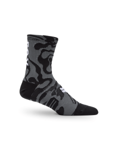 Fox racing 6'' ranger sock frequency black calze mtb 2026
