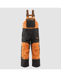Thirtytwo 32 basement bib black orange 15k pantaloni snowboard 2026