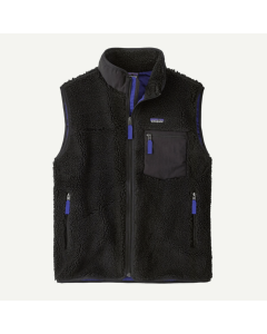 Patagonia classic retro-x fleece vest black smanicato giacca
