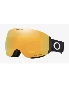 Oakley flight deck M matte black prizm 24k ridium snow maschera