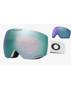 Oakley flight deck pro M white prizm snow sapphire iridium prizm snow iced iridium
