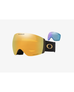 Oakley flight deck pro L 50th black prizm snow 24k iridium prizm snow iced iridium