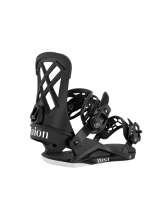 Union bindings w's rosa black attacchi snowboard donna 2026