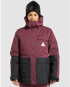 Dc shoes wmns liberate jacket windsor wine 15k giacca snowboard donna 2026