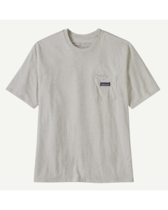 Patagoniam's daily pocket tee birch white