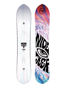 Nidecker alpha 162 wide snowboard 2026 Directional, Surfy CamRock, Mid-Soft