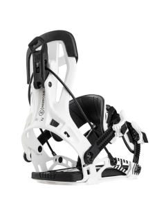 Nidecker Flow NX-2 white attacchi snowboard