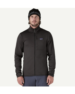Patagonia m's R1 thermal jacket black pile tecnico