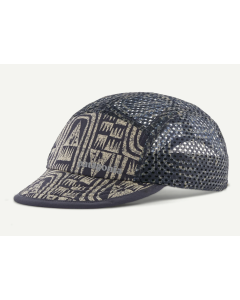 Patagonia duckbill cap Flow: Sunken Blue cappellino