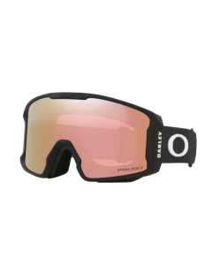 Oakley line miner M matte black prizm rose gold iridium maschera 