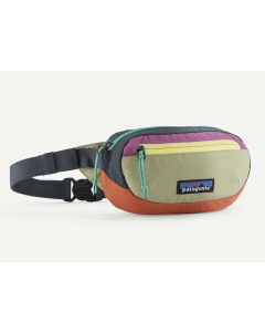 Patagonia Terravia Mini Hip Pack 1L Patchwork: Gumtree Green marsupio