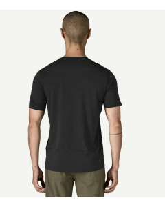 Patagonia capilene cool ultra shirt Black - Forge Grey X-Dye 