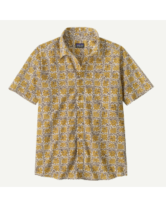 Patagonia m's go to shirt future flowers natural camicia