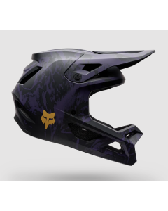 Fox racing rampage image print helmet purple casco mtb