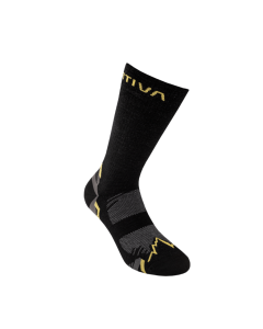 La sportiva hiking socks black yellow calze tecniche