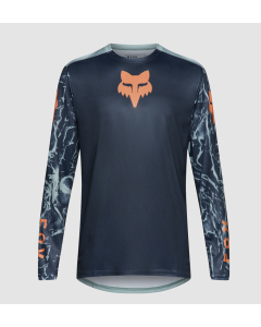 Fox racing ranger ls jersey image print arctic blue maglia MTB