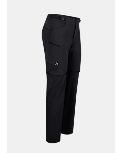 Montura altai zip off pants black pantalone bermuda