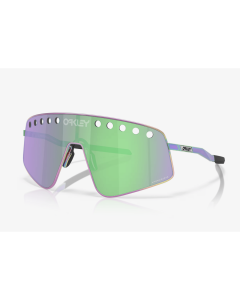 Oakley sutro Ti sweep polished oil slick prizm road jade occhiali sole