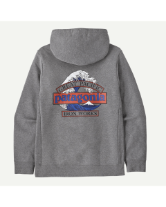 Patagonia Men's Great Waves Uprisal Hoody Gravel Heather felpa