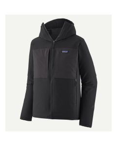 Patagonia m's R2 techface hoody jacket black 