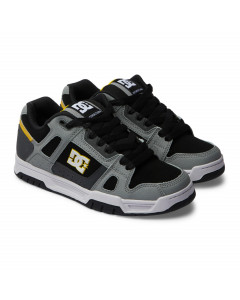 Dc shoes stag grey yellow scarpe skate