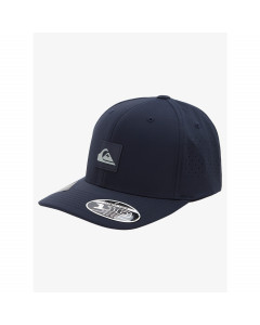 Quiksilver adapted flexfit hat insignia blue