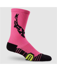 Fox racing womens 8'' ranger lunar cushion socks pink 2023