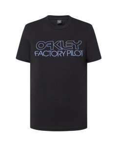 Oakley wmns factory pilot tee ss blackout