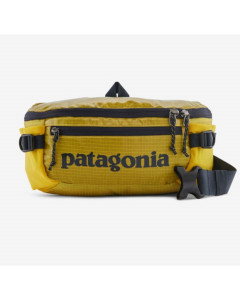 Patagonia black hole waist pack 5l shine yellow marsupio mtb