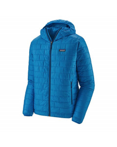 Patagonia m's nano puff hoody jacket andes blue