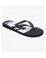 Dc shoes sandals spray graffik black gunmetal white