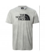 The north face s/s reaxion easy tee wrought iron morning fog print