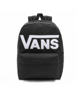 Vans old skool drop v backpack black white