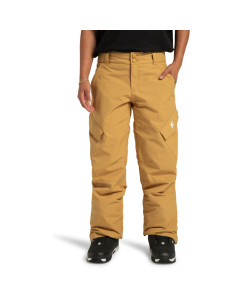 Dc shoes wmns nonchalant pant mustard gold 10k 2026 pantaloni snowboard donna