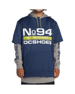 Dc shoes dryden 3 in 1 hoodie dress blues felpa tecnica 2025